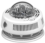 BRK Electronics First Alert 7010BSL 120V AC/DC Hardwired with Two AAA Battery Backup Photoelectric Smoke Alarm with Integrated Strobe Light (Upgraded to 7020BSL)