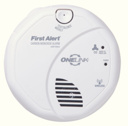 BRK Electronics First Alert CO511B OneLink Wireless Battery CO Alarm with Voice
