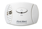 BRK Electronics First Alert CO605B 120V AC/DC Plug-in with 2 AA Batteries Backup Electrochemical Carbon Monoxide (CO) Alarm