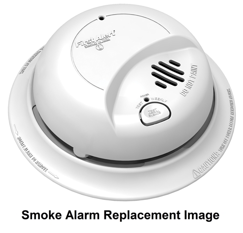 BRK Electronics First Alert FG1839N 120V AC Hardwire Ionization Smoke Alarm,  No Battery Back Up