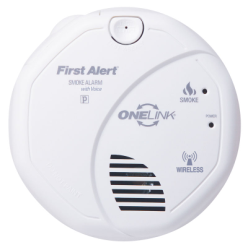 BRK Electronics First Alert SA511B OneLink Wireless Battery Smoke Alarm with Voice