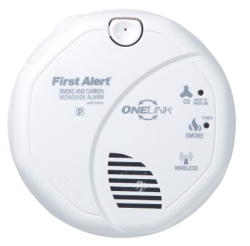 BRK Electronics First Alert SCO500B OneLink Wireless Battery Smoke/CO Combo Alarm with Voice