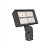 Beacon RFL4-176L-120-3K7-W-UNV-K-DB-PC Ratio LED Floodlight Medium Size, 76 LEDs, 15000 Lumens, 3000K, 70 CRI, Medium Flood Distribution, 120-277V, Knuckle Mount, Dark Bronze Textured Finish, Button Photocell