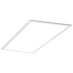 Columbia Lighting CBT24-LSCS-ELL10 2'x4' Back-Lit Troffer, 5500/4400/3300 Switchable Lumens, 3500/4000/5000K Switchable CCT, Emergency Battery Pack
