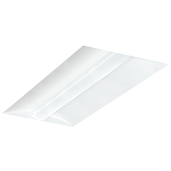 Columbia Lighting CCL24-5035 43.9W LED 2x4 Architectural Center-Lens Troffer, 5000 Lumens, 3500K