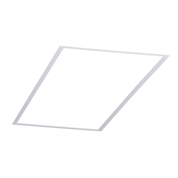 Columbia Lighting CFP24-4140-HE 40W 2'x4' LED Edge-Lit Flat Panel, 4000K, 4123 Lumens, Matte White Finish