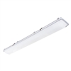 Columbia Lighting HEM4-50VL-RFP-EU-SSL 4' LED Hazardous Enclosed and Gasketed Fiberglass Extreme Environment, 5000K, Very High Lumen Output, Ribbed Frosted Polycarbonate, 120-277V, Stainless Steel Tamper Resistance Ready Latches