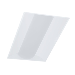 Columbia Lighting LCAT14-35MLG-REU 1'x4' LED Contemporary Architectural Troffer, 3500K, Medium Lumen, Grid Lay-in Ceiling, Rectangular Shielding, Static Air Function, Fixed Output, 120-277V