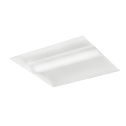 Columbia Lighting LCAT24-35HL-GEDU-C388 47W 2'x4' LED Contemporary Architectural Troffer, 3500K, Grid Lay-in, 0-10V Dimming, 120V-277V, 3-Wire Flex