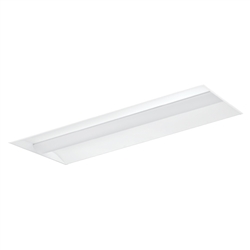 Columbia Lighting LCAT24-40MLG-EU 2'x4' LED Contemporary Architectural Troffer, 4000K, Medium Lumen, Grid Lay-in Ceiling