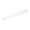 Columbia Lighting LCL4-35HL-EU 52W 4' Lensed LED Striplight, 3500K, High Lumen, Fixed Output, 120-277V, White Finish