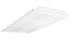 Columbia Lighting LJT24-35VLG-FSA12-EU-C388 68W 2'X4' LED Troffer with Adv Solid State Technology, 3500K, Very High Lumen, Grid Ceiling, White Flush Steel Door, Pattern 12 Acrylic Lens Shield, Fixed Output, 3-Wire Flex