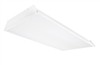 Columbia Lighting LLT24-40ML-G-FSA12F-EDU-ODFL 38W 2'x4' LED Lensed Troffer with Advanced Solid State Technology, 4000K, 4900 Lumens, Grid Ceiling, White Flush Steel Door, Pattern 12 Frosted Acrylic Lens Shielding, 0-10V Dimming Driver, 120-277V