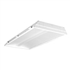 Columbia Lighting LSER24-35LWG-C-EU 41W 2'x4' Serrano LED Architectural Luminaire, 3500K, 4200 Lumens, Grid Ceiling, Contour Shielding, Fixed Output, 120-277V