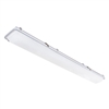 Columbia Lighting LXEM4-50HL-DCA-EU-ELL14 4' LED Enclosed and Gasketed Fiberglass Extreme Environment, 5000K, 5449-6763 Lumens, Deep Clear Acrylic Shielding, Fixed Output, 120-277V, Emergency Battery Backup