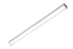 Columbia Lighting MPS4-30LW-CW-EDU-ELL14 4' MultiPurpose Linear LED Light, 80 CRI, 3000K, 4000 Lumens, Curve Frosted Acrylic Lens, Wide Distribution, 0-10V Dimming, 120-277V, Emergency Battery Pack