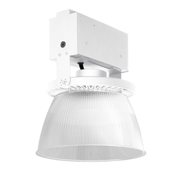 Columbia Lighting UTB2-830-MM-EDU-WA16-WH-N High Bay LED, Gen 2, 80 CRI, 3000K, 0-10V Dimming, 120-277V, Clear Acrylic 16", White, No Lens