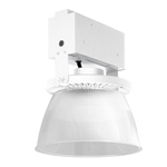 Columbia Lighting UTB2-840-MM-EDU-WA16-WH-N High Bay LED, Gen 2, 80 CRI, 4000K, 0-10V Dimming, 120-277V, Clear Acrylic 16", White, No Lens