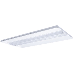 Columbia Lighting ZPT24-228G-LSRR-EPU-F5835 2'x4' Zero Plenum Troffer, Two 28W T5 Lamps, Grid Lay-in Ceiling Type, Linear Prismatic Lens with Surface Relief Diffuser Shielding, Ribbed Curve Reflector, Electric T5, 1.00 Ballast Factor, 120V-277V, 35K 85CRI