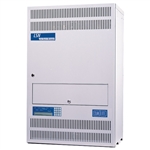 Dual-Lite D208-27S120/208-A2004 Single-Phase Central Lighting Inverter, 208VAC Input, 2.7KVA, 10-year VRLA Lead-Calcium, 120/208VAC Output, 120VAC Output Circuit Breaker Voltage Rating, 20A, 4 Output Circuit Breaker