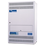 Dual Lite D208-48S120-A2002-IBS Single-Phase Central Lighting Inverter, 208VAC Input, 4.8KVA, 10-year VRLA Lead-Calcium, 120VAC  Output Voltage, 120VAC, 20A Output Circuit Breaker Rating, 2 Output Circuit Breakers, Internal Maintenance Bypass Switch