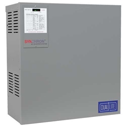 Dual-Lite DLS-400-120 400W Single-Phase Central Lighting Inverter120V, Normally On Circuit Breaker