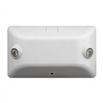 Dual-Lite EV2DI 1W Architectural LED Emergency Light, Damp Location Listed, Spectron Self-Diagnostics, White Finish