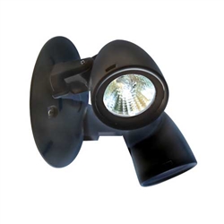 Dual-Lite OCRDB0603L 6V, 3W LED Decorative Outdoor Remote Lighting Head, Wet Location, Double Heads, Black Finish