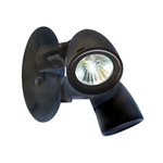 Dual-Lite OCRDB0605 6V, 5W Halogen Decorative Outdoor Remote Lighting Head, Wet Location, Double Heads, Black Finish