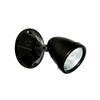 Dual-Lite OCRSB1203L 12V, 3W LED Decorative Outdoor Remote Lighting Head, Wet Location, Single Head, Black Finish