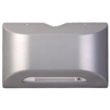 Dual-Lite PGP-HTR Emergency LED Sconce, Wet Location, with Battery Heater, Platinum Silver Finish