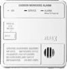 Firex 6040 Carbon Monoxide Alarm, AC Powered with Battery Back-up (Upgraded to Round Version KN-COB-IC + KA-F)