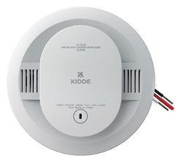 Firex CUAC10YFEX 10-Year Hardwired Combination Smoke and Carbon Monoxide Detector with Interconnected Alarm LED Lights