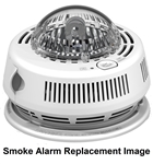 First Alert BRK SA100B 120V AC Hardwired Ionization Smoke Alarm with Strobe Light for Hearing Impaired (Upgraded to 7020BSL)