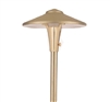 Focus Industries AL-04-LED3BEIGE 12V 3W Omni LED Cast Aluminum 7.5" China Hat Area Light, Beige Finish