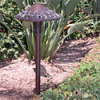 Focus Industries AL-16-TRC 12V 18W 8" Stars and Moons Hat, Area Light, Terra Cotta Finish