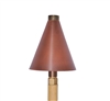 Focus Industries AL-18-LGNG-COP Large Natural Gas Fed Torch Area Light, Unfinished Copper