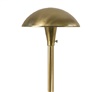 Focus Industries AL12L12RBV 12V 3W Omni LED 8" Cast Aluminum Mushroom Hat, Rubbed Verde  Finish