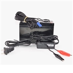 Focus Industries  12V Battery with 10ft 18/2 Lead Wire and Battery Charger