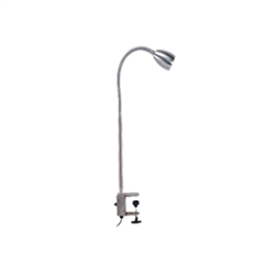 Focus Industries BQFC501L48SS 12v, 5" Clamp Mount BBQ Light, 7W MR16 LED, 316 stainless steel housing
