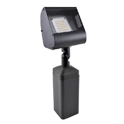 Focus Industries DL10LEDM1027MVBLT Mini LED Floodlight, Directional Light, Black Texture Finish