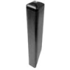 Focus Industries FA-25-BLT 12V Angle Cut ABS mounting pedestal, Cast Aluminum cap, Black Texture Powder Coat Finish