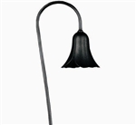 Focus Industries PL-04-LEDP-BLT 12V 4W LED Tulip Path Light, Black Texture Finish