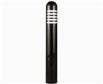 Focus Industries PL-07-ADDH-BLT 12V 18W S8 Incandescent 3.5" Address Bollard Path Light, Black Texture Finish