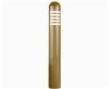 Focus Industries PL-07-BAR 12V 18W S8 Incandescent 3.5" Bollard Path Light, Brass Acid Rust Finish