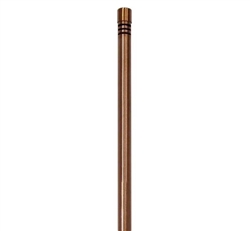 Focus Industries PL-07-XSM-COPWBR 12V 10W T9 Xenon bi-pin Small Bollard Path Light, Copper, Weathered Brown