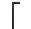 Focus Industries PL-17-L12-BLT 3W LED Path Light Extruded Aluminum, Black Texture Finish