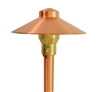 Focus Industries RXA-01-WBR 12V 20W T4 Halogen 6" China Hat with Adjustable Hub Area Light, Weathered Brown Finish