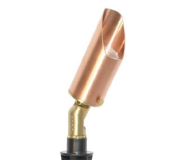 Focus Industries RXD02NLBRT 12V 20W MR16 Halogen Cast Brass Bullet Directional Light, No Lamp, Bronze Texture Finish