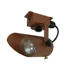 Focus Industries RXS-01-CAV 12V 20W MR16 Halogen, Surface Mount Bullet Directional Light, Copper Acid Verde Finish